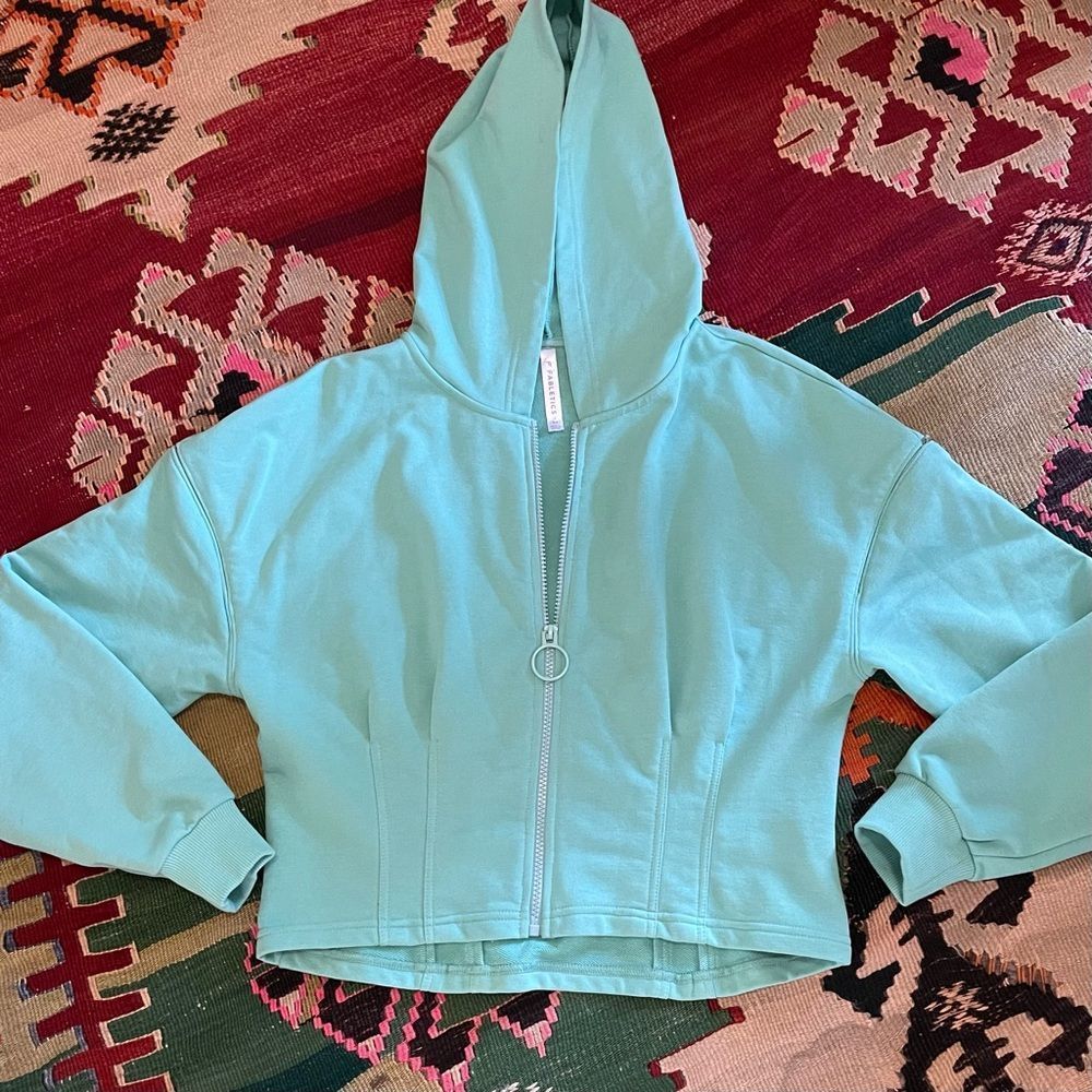 Fabletics Dakota Hoodie Zip Front!
